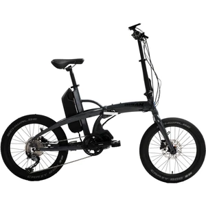 E-Folding Strike Elektrikli Katlanır Bisiklet (Gri-Siyah)