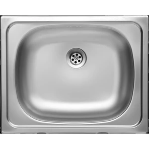 Krom Evye Paslanmaz Çelik Evye 40 x 50 cm Classic 105 Dekorlu