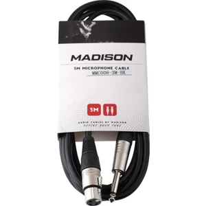 Mikrofon Kablosu Çivi  Jack - Xlr 3 Metre- Siyah