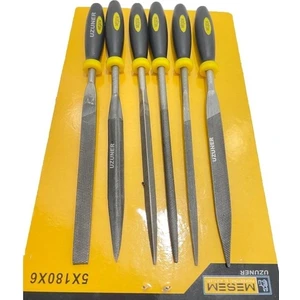 Ctn Paltava Meşem Mini Eğe Seti  Takımı Çeşitli Uçlu 6 Parça 5x180x6