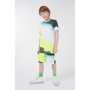 BRZ Collection Baskılı Erkek Çocuk Kısa Kollu T-Shirt