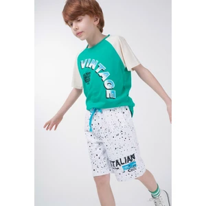 BRZ Collection Baskılı Erkek Çocuk Şort