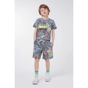 BRZ Collection Baskılı Erkek Çocuk Şort