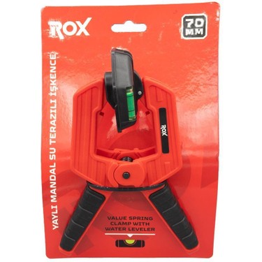 ROX 0150 Su Terazili Yaylı Mandal Tip Kıskaç Işkence 70 mm Fiyatı
