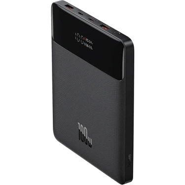 Baseus 100W Pd 20000mAh Dijital Göstergeli Hızlı Şarj Powerbank Laptop Powerbank