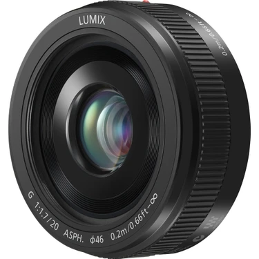 Panasonic Lumix G 20MM F/1.7 Iı Asph. Lens (Black) Fiyatı