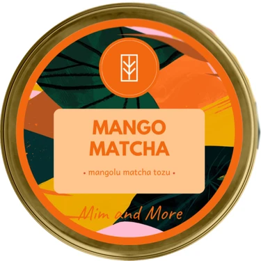 Mim and More Mango Matcha - Mango Aromalı Matcha, 25