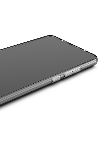 Imak Ux-6 Apple iPhone 12 Pro Max Için Esnek Yumuşak Tpu Telefon Kılıfı - Şeffaf (Yurt Dışından)