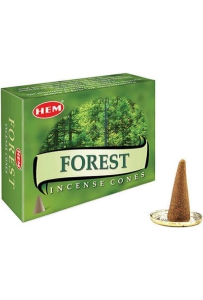 Buhana Tütsü Hem Forest Orman Kokusu Buhur Konik Tütsü