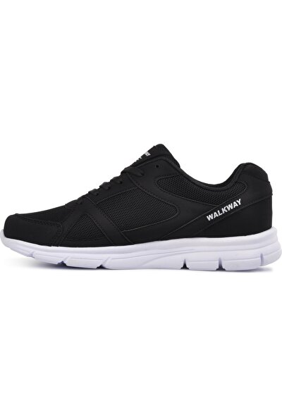 Walkway Siyah-Beyaz Spor Ayakkabı