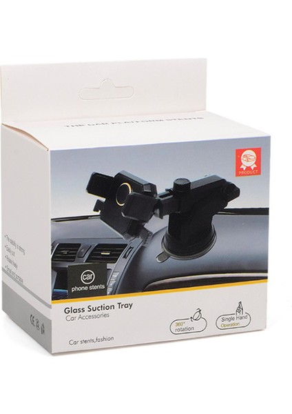 Araba Cam Pencere Telefon Dağı Vantuz Uzun Kol 360 Derece Rotasyon Sarı(Yurt Dışından) fiyatları