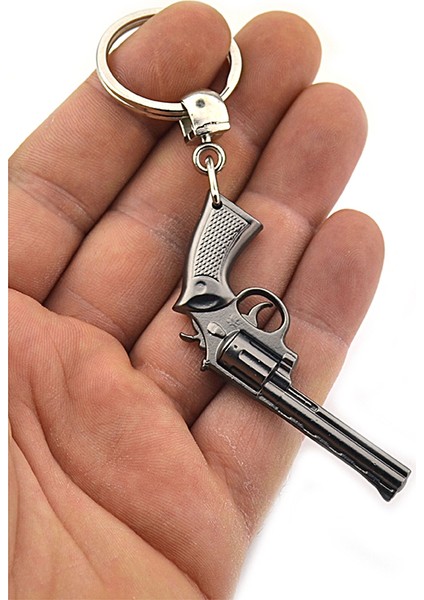 45 Lik Toplu Kovboy Tabancası Anahtarlık - Siyah Mat fiyatları