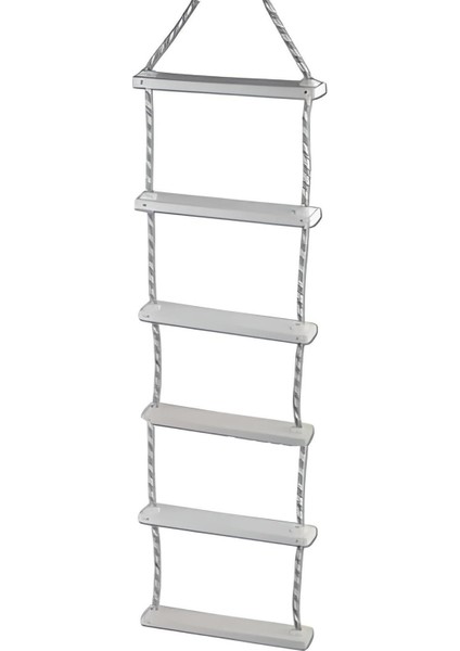 Ip Merdiven 6 Basamaklı Genişlik: 29CM Boy: 125CM Tekne ve Karavan Için