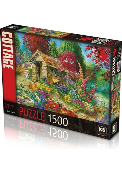 Ks The Garden Shed 1500 Parça Puzzle