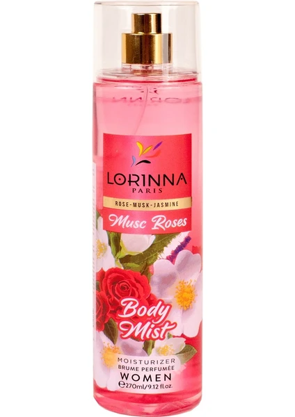 Lorınna Parıs Musc Roses Body Mıst 270 ml