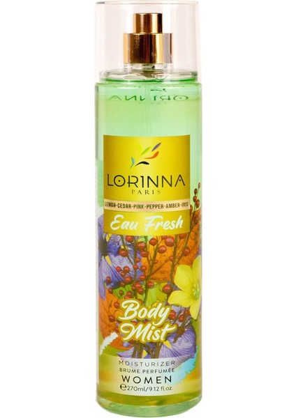 Lorınna Parıs Eau Fraıche Body Mıst 270 ml