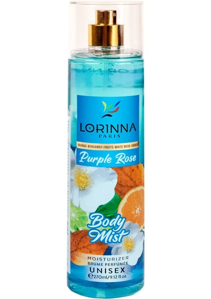 Lorınna Parıs Purple Rose Body Mıst 270 ml