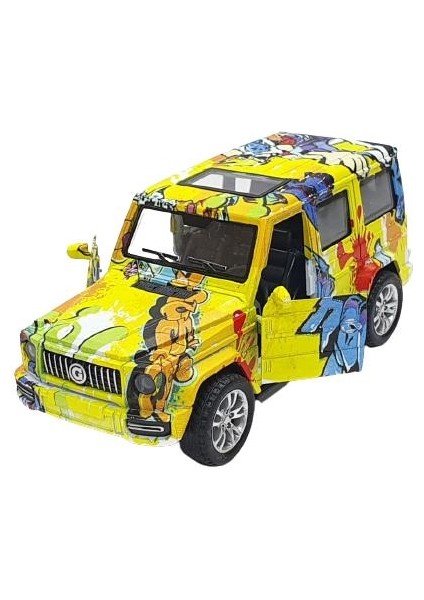 Çek Bırak Metal Retro 4x4 Jeep Araba - 6636-60T fiyatları