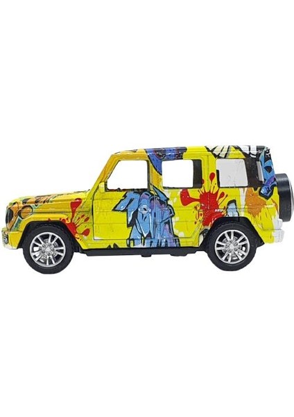 Çek Bırak Metal Retro 4x4 Jeep Araba - 6636-60T modelleri