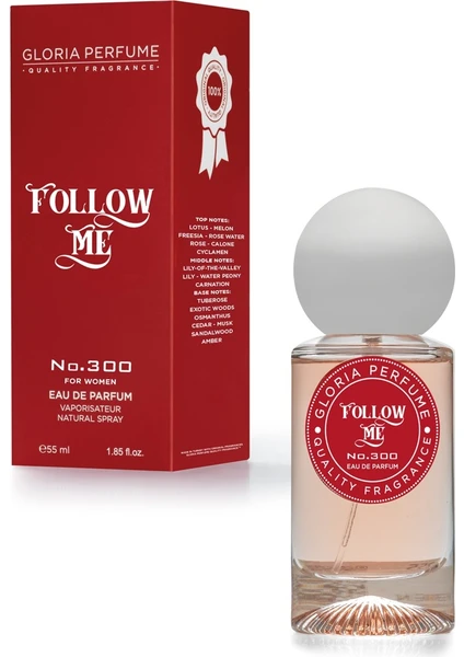 Glorıa Perfume Follow Me 55 ml Edp Kadın Parfüm