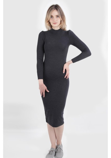 Boğazlı Kalem Casual Elbise (B19-155301) fiyatları