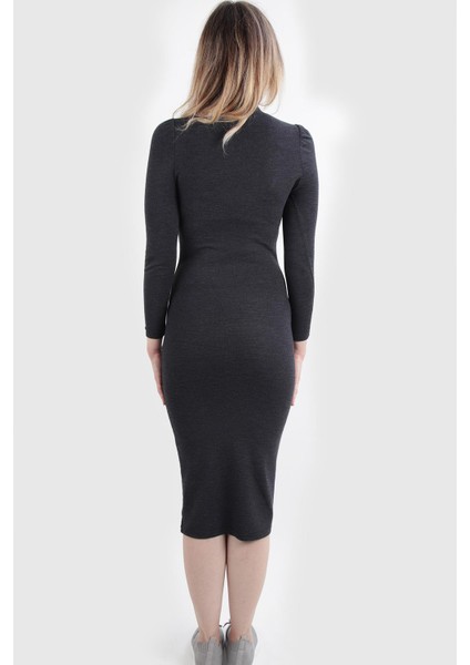 Boğazlı Kalem Casual Elbise (B19-155301) fırsatları
