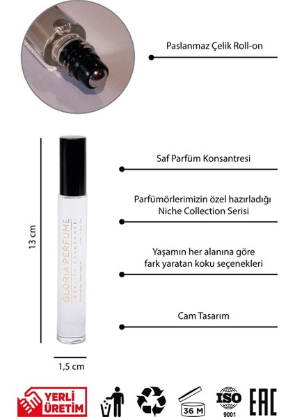 Glorıa Perfume Molecules D Amour 10 ml Unisex Konsantre Parfüm