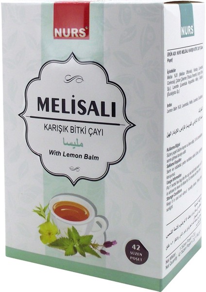 Melisalı Karışık Bitkisel Çay 42'li