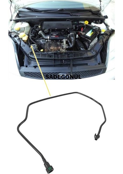 Radyatör Yedek Su Depo Hortumu 1.4 Tdci 2003-2008