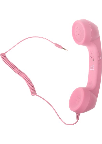Retro Telefon Ahizesi - Pembe (Yurt Dışından)