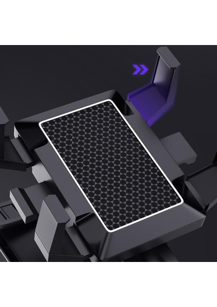 Çok Fonksiyonlu 360 ° Araba Telefonları Tutucu Standı - Siyah (Yurt Dışından)