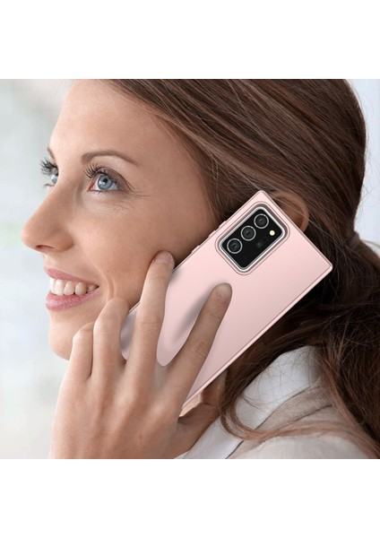 Galaxy Note 20 Ultra Için Kauçuk Tpu + Pc Telefon Kılıfı - Rose Gold (Yurt Dışından) modelleri