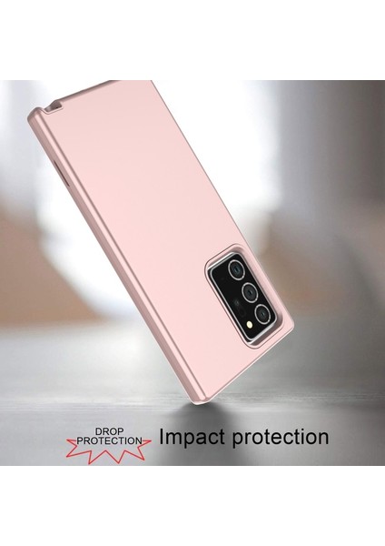 Galaxy Note 20 Ultra Için Kauçuk Tpu + Pc Telefon Kılıfı - Rose Gold (Yurt Dışından) fırsatları