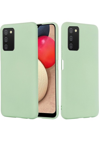 Galaxy A03S Için Çizilmeye Darbeye Dayanıklı Hassas Kesim Kayışlı Sıvı Silikon Telefon Kılıfı - Yeşil (Yurt Dışından) modelleri