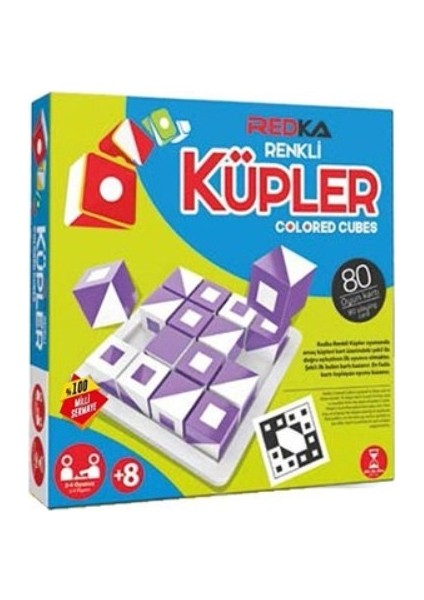 Renkli Küpler Sihirli Küpler Qbitz Qbig Zeka Akıl Oyunu