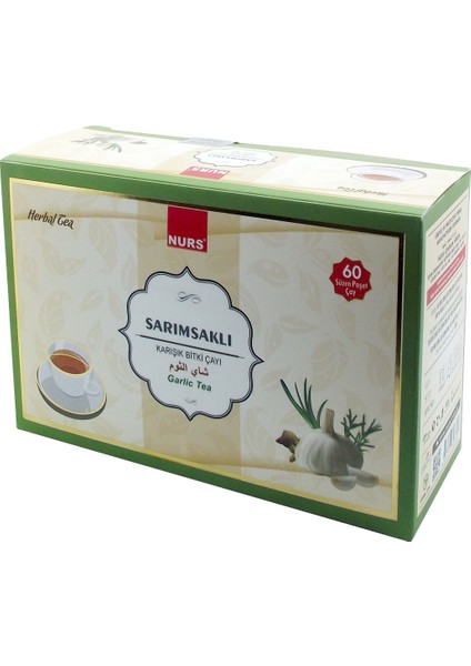 Sarımsaklı Karışık Bitkisel Çay 60'lı
