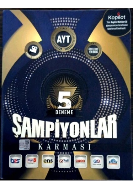 Şampiyonlar Karması AYT 5 Deneme