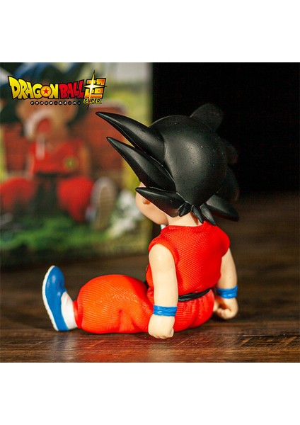 Figür Dragon Ball Action Figure Oyuncak Dragon Ball Son Goku Şekil Pvc Model Oyuncak 9.5 cm (Yurt Dışından)