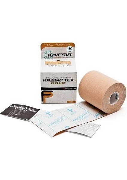 Kinesio Tex Gold Orijinal Sporcu Bandı 5cmX5m Ten Beige