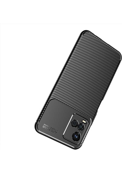 Vivo Y33s Kılıf Rugged Armor Karbon Desenli Lüx Negro Silikon Arka Kapak Lacivert fırsatları