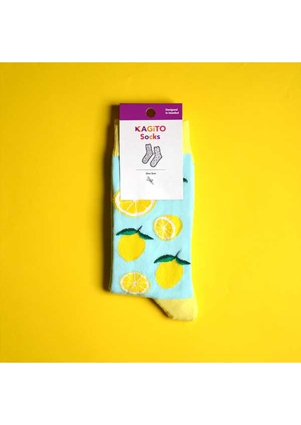 Lemonade Tasarımlı Çorap
