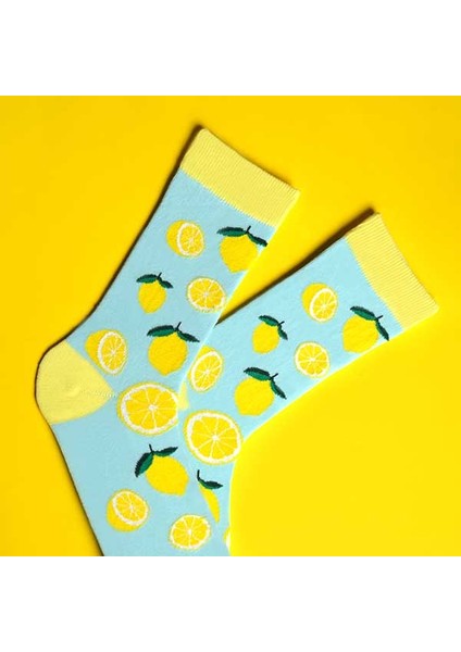 Lemonade Tasarımlı Çorap