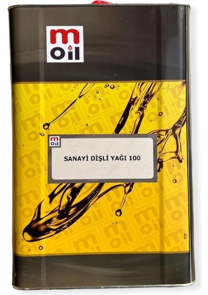 Kapalı Sistem Sanayi Dişli Yağı 100 16 lt Teneke