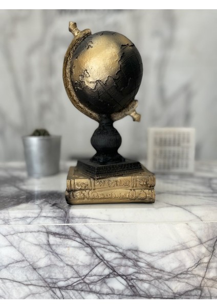 Dekoratif Dünya Biblo - Siyah Altın modelleri