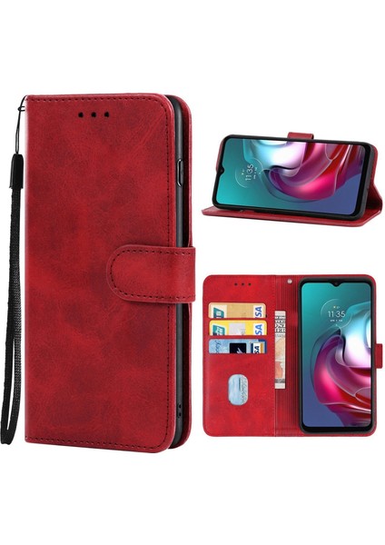 Motorola Moto G30 / G20 / G10 4g Için Deri Telefon Kılıfı