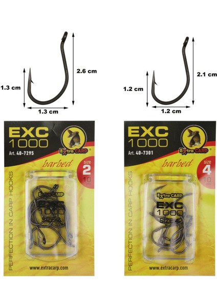 Hooks Exc 1000 (Sazan Iğnesi) 4