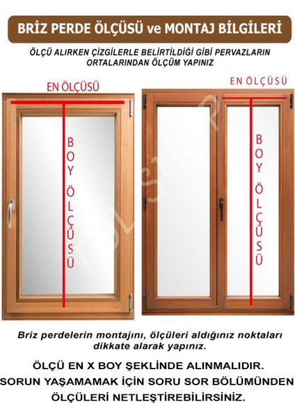 Briz Çubuklu Ultra Büzgülü Keten Tül Perde - Kapı ve Pencerelere Uygun 2 Adet Briz Çubuğu fiyatları