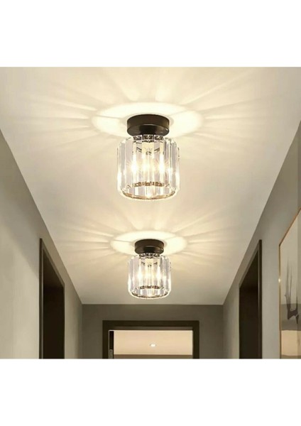 Luxury Siyah Plafonyer Avize