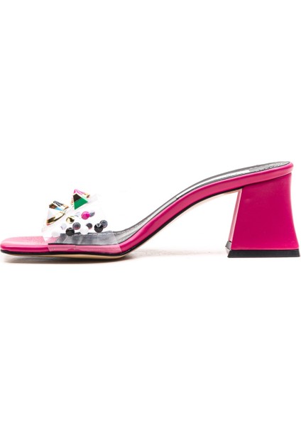 Sıdney Fuchsia Transparent Slipper indirimleri