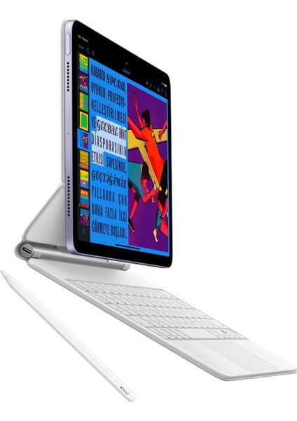 iPad Air 5. Nesil 10.9" 256GB Wi-Fi Cellular Tablet - MM723TU/A Pembe
